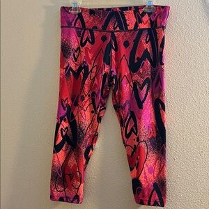 Zumba Capri Legging, size Large.